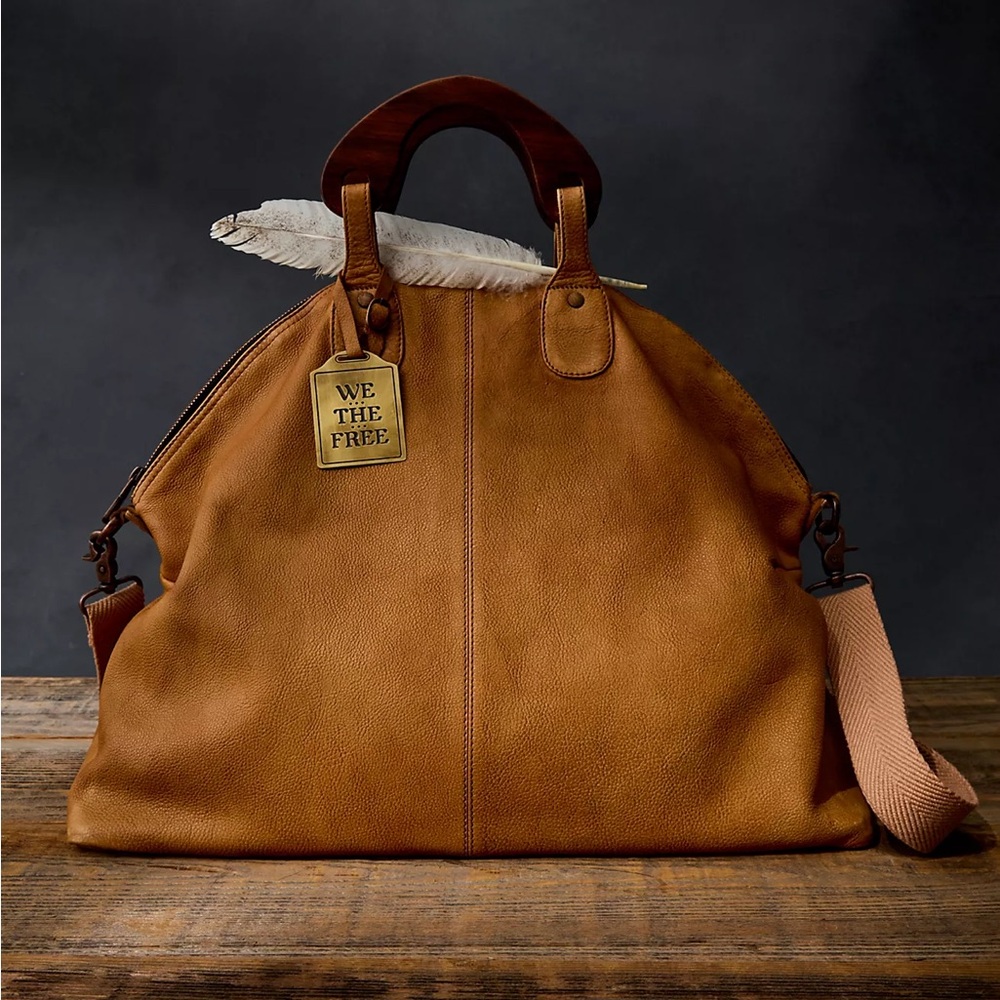We The Free Willow Vintage Tote Whiskey